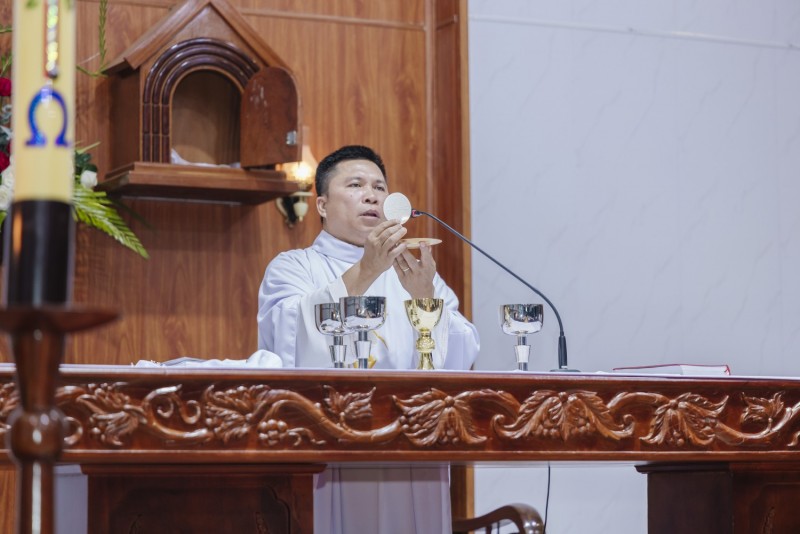 Hình ảnh lễ Phục Sinh tại Giáo họ Đức Bình