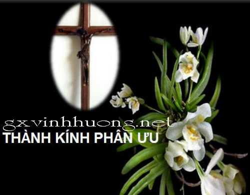 Cáo phó: Bà Maria Mađalêna Phạm Thị Diện