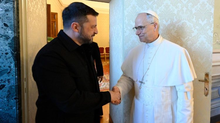 Đức Thánh Cha Lêô XIV tiếp tổng thống Zelensky tại Castel Gandolfo