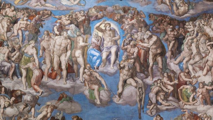 Bức bích họa "Cuộc Phán xét cuối cùng" của Michelangelo Buonarroti