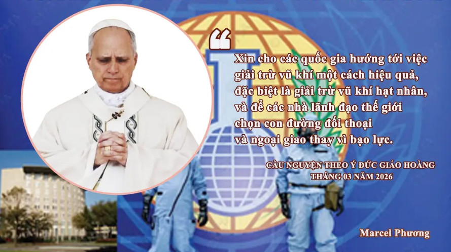 Cầu nguyện theo ý Đức Giáo Hoàng - Tháng 03 năm 2026