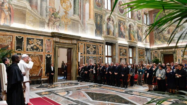 Đức Thánh Cha Lêô XIV gặp gỡ các tham dự viên của “Cattedra dell’Accoglienza” lần thứ tư