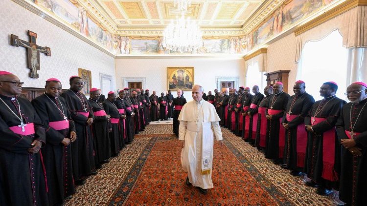 Đức Thánh Cha Lêô XIV gặp các Giám mục Nigeria