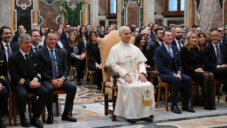 Đức Thánh Cha Lêô XIV gặp gỡ các đại diện hãng hàng không ITA Airways và Tập đoàn Lufthansa