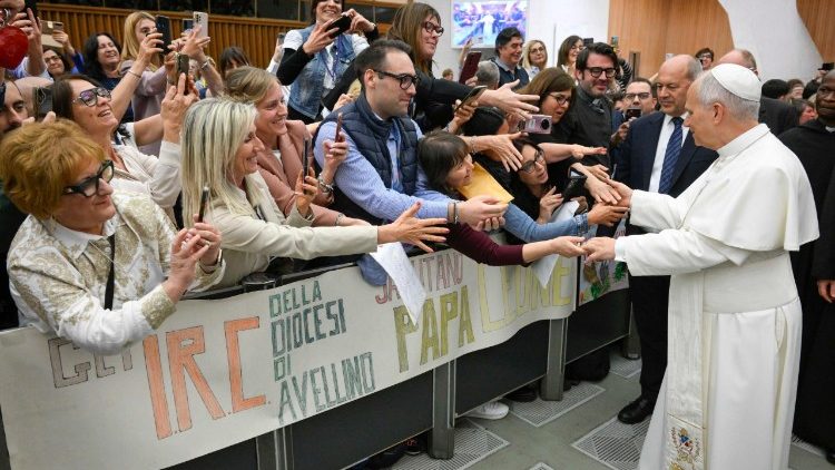 Đức Thánh Cha Lêô XIV gặp gỡ các giáo viên Ý dạy môn Công giáo