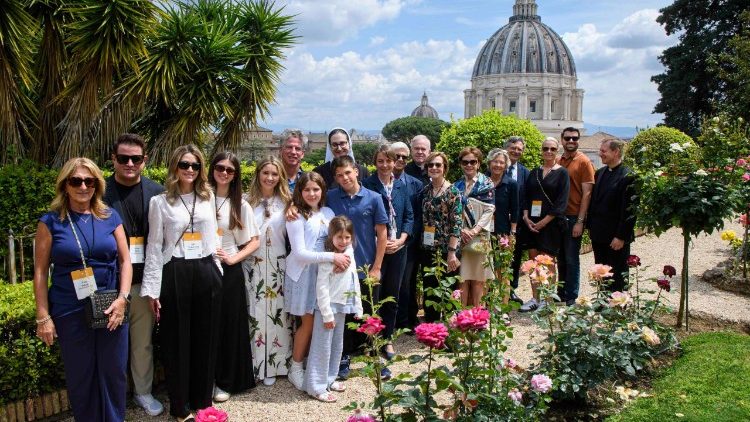 Các thành viên của tổ chức "Papal Foundation" thăm Vườn Vatican