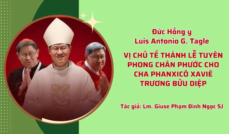 Vị chủ tế thánh lễ Tuyên phong Chân phước cho cha Phanxicô Xaviê Trương Bửu Diệp