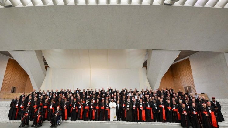 Phiên họp bế mạc Công nghị Hồng y ngoại thường tại Vatican, ngày 27.06.2026.