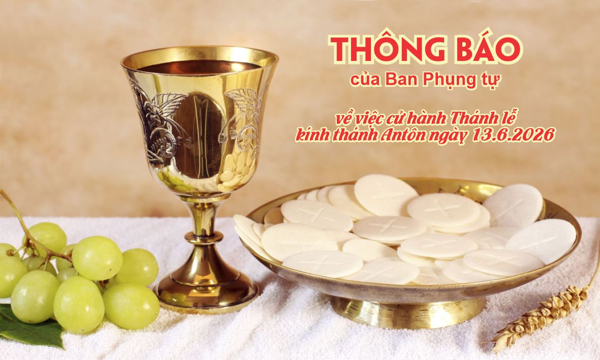 Giáo phận BMT: Thông báo của Ban Phụng tự