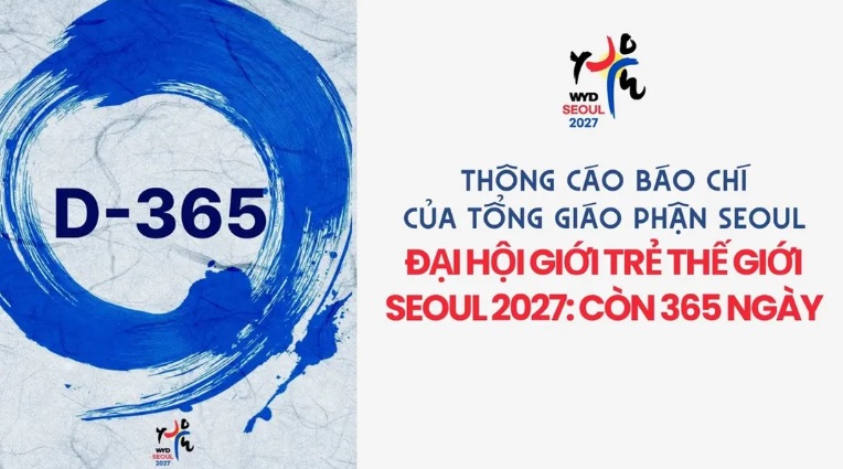 Đại hội Giới trẻ thế giới Seoul 2027: Còn 365 ngày