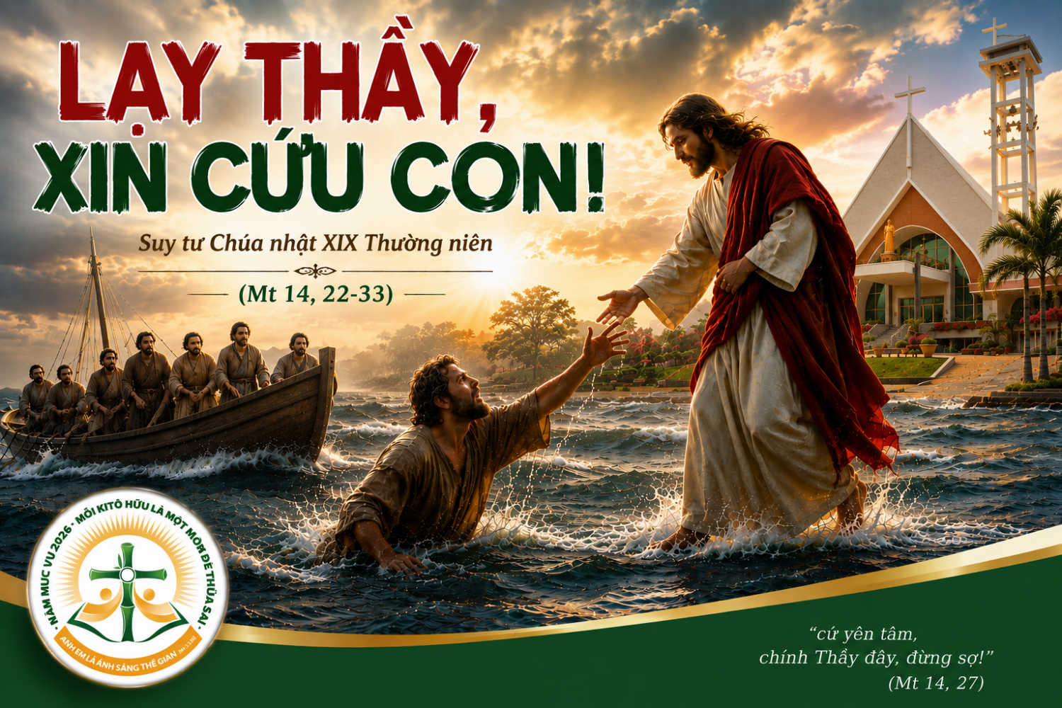 Lạy Thầy, xin cứu con!