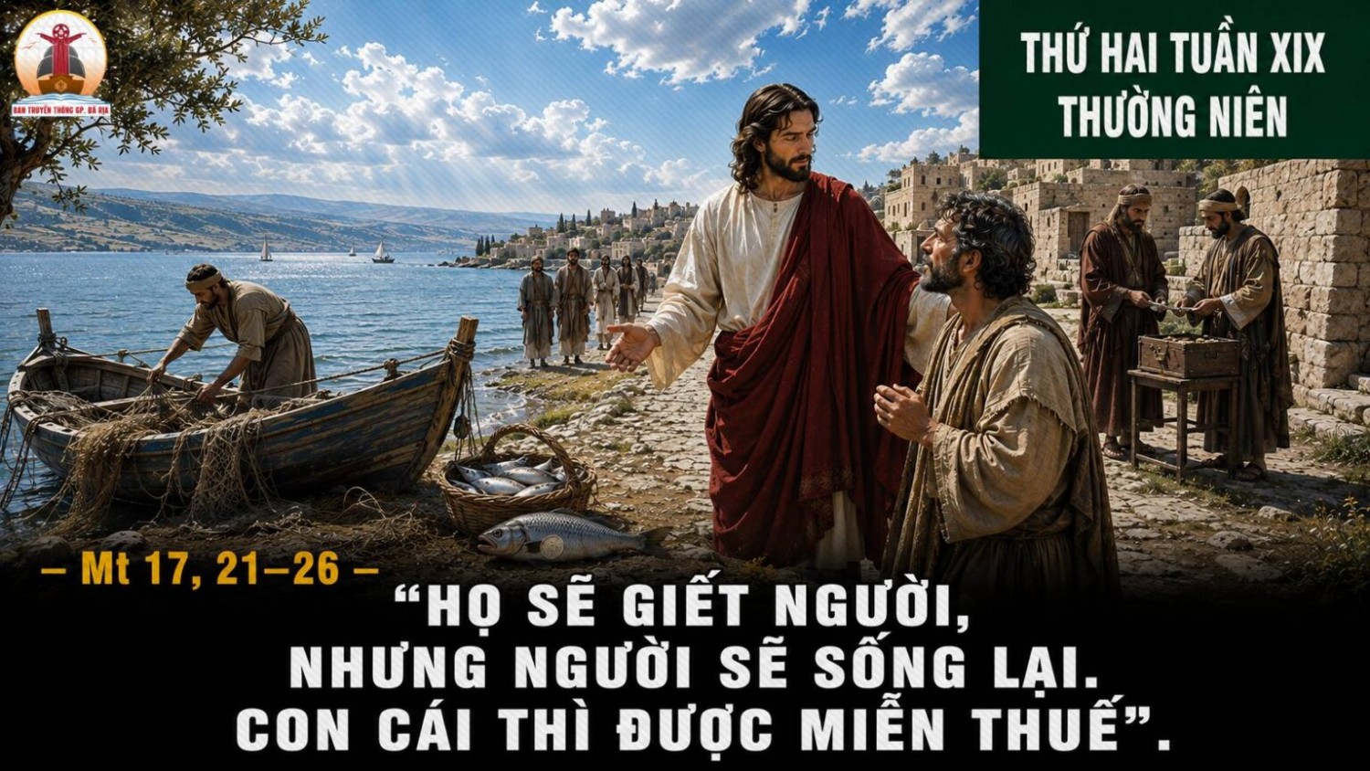 10.08.2026 – Thứ Hai Tuần XIX Thường Niên