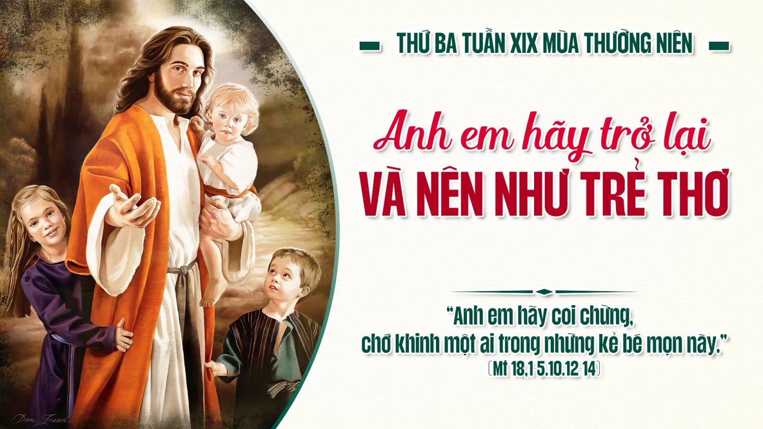Trở nên như trẻ nhỏ