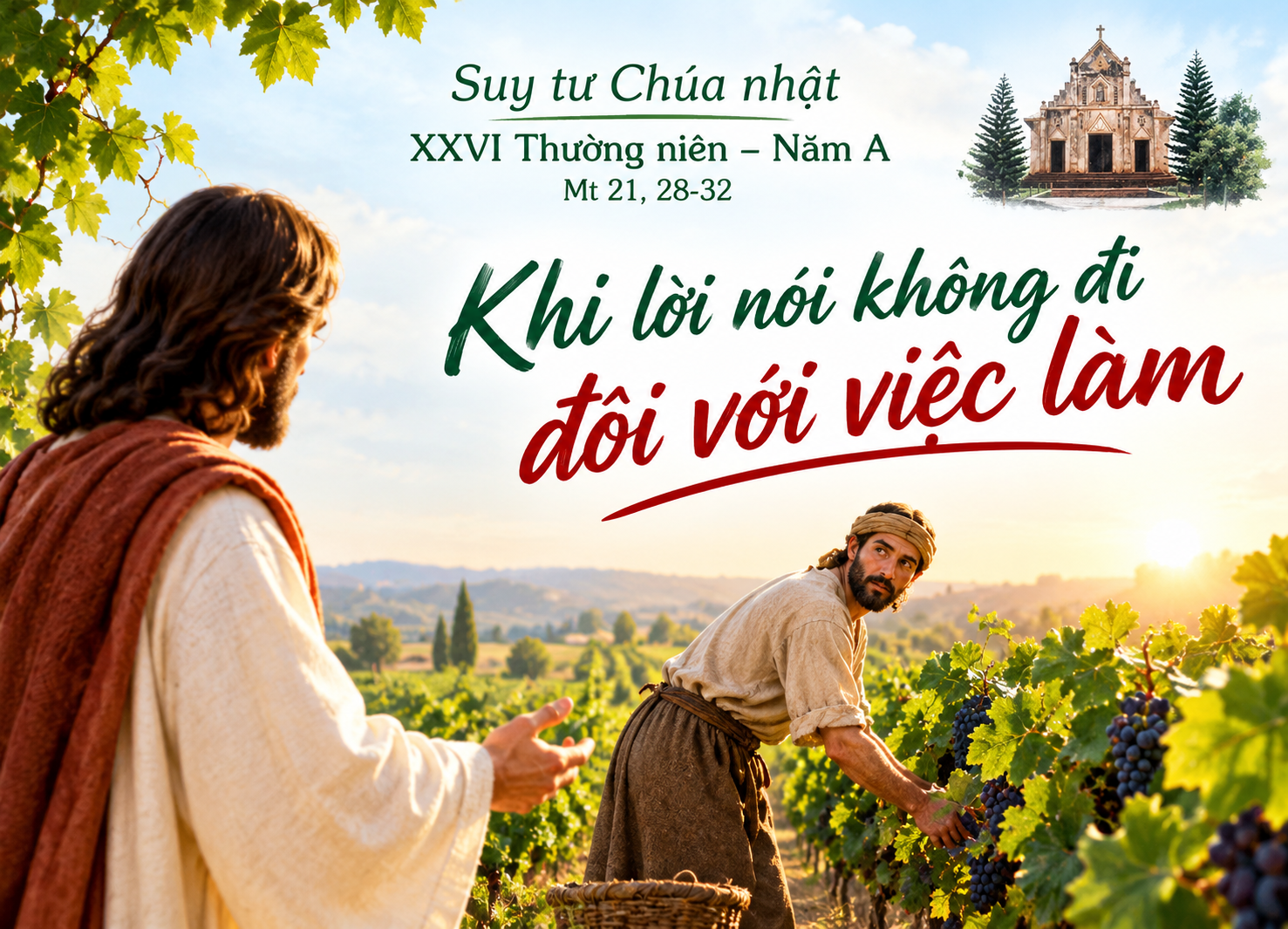 Khi lời nói không đi đôi với việc làm