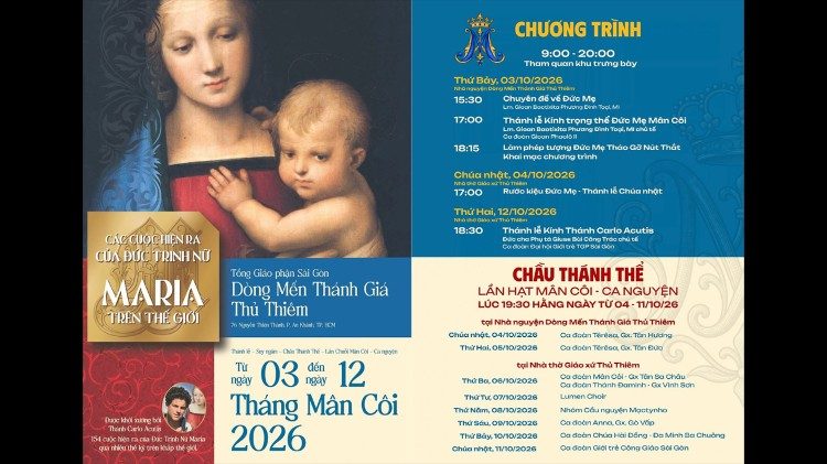 Chương trình “Các Cuộc Hiện Ra Của Đức Trinh Nữ Maria Trên Thế Giới”