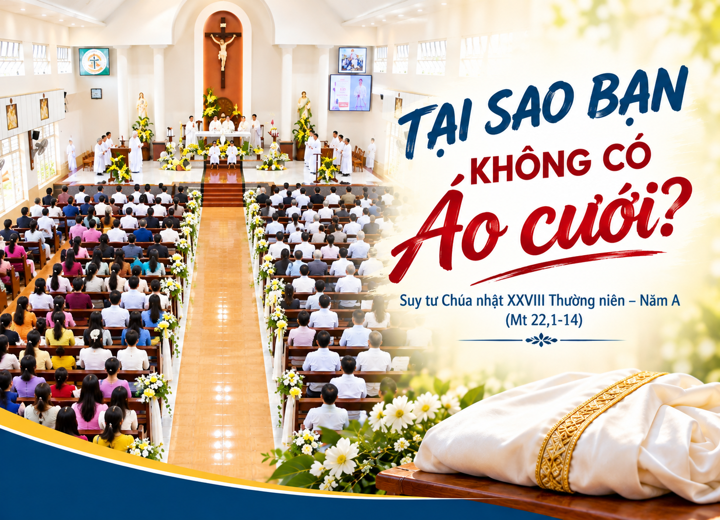 Tại sao bạn không có áo cưới?