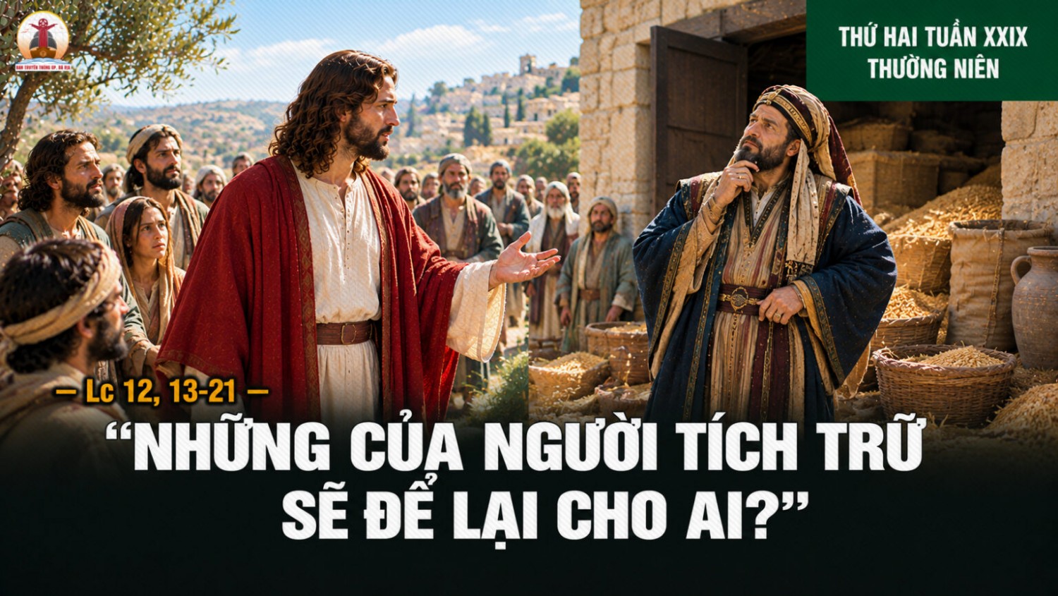 19.10.2026 – Thứ Hai Tuần XXIX Thường Niên